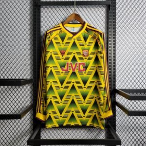 1991/1993 Retro Long Sleeve Arsenal Away Football Shirt