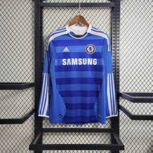2011/2012 Retro Long Sleeve Chelsea Home Football Shirt