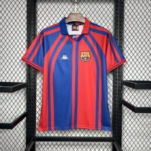 1998 Retro Barcelona Home Football Shirt