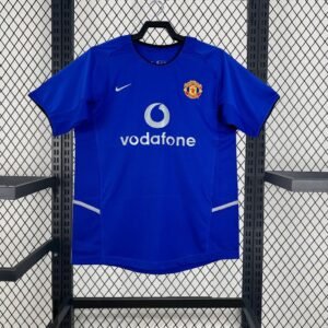 2002/2003 Retro Manchester United Second Away Football Shirt