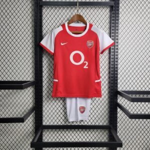 2002/2004 Retro Arsenal Home Football Shirt Kids Size