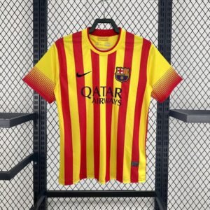 2013/2014 Retro Barcelona Away Football Jersey