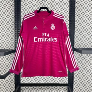 2014/2015 Retro Long Sleeve Real Madrid Away Football Shirt 1:1 Thai Quality