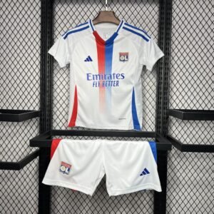 2024/2025 Olympique Lyonnais Home Kids Kit 1:1 Thai Quality