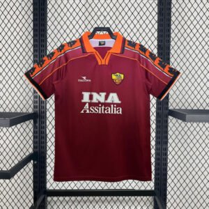 1998/1999 Retro Rome Home Football Jersey 1:1 Thai Quality
