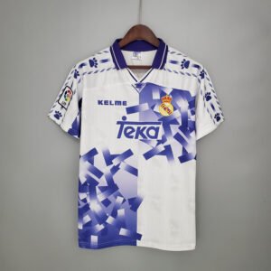 1996/1997 Retro Real Madrid Away Football Shirt 1:1 Thai Quality