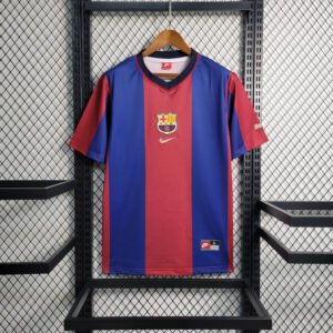 1998/1999 Retro Barcelona Home Football Shirt 1:1 Thai Quality