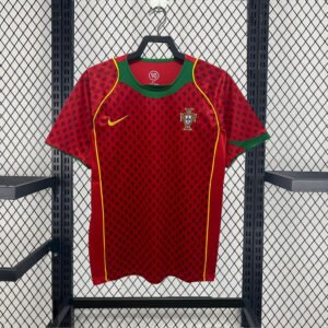 2004 Retro Portugal Home Football Shirt 1:1 Thai Quality