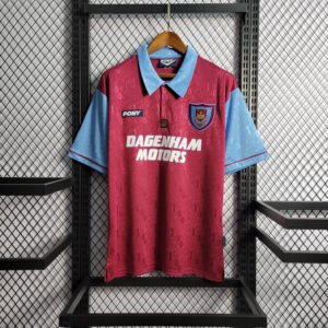 1995/1997 Retro West Ham United Home Football Shirt 1:1 Thai Quality