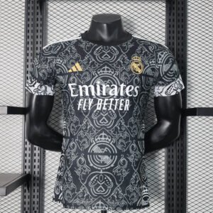 2024/2025 Player Version Real Madrid Special Edition Black Football Shirt 1:1 Thai Quality