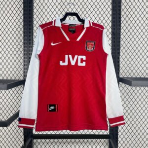 1996/1997 Retro Arsenal Home Football Long Sleeve Jersey 1:1 Thai Quality