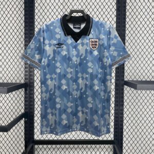 1990 Retro England Second Away Shirt Jersey 1:1 Thai Quality