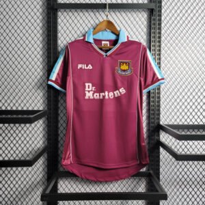 1999/2000 Retro West Ham United Home Football Shirt 1:1 Thai Quality