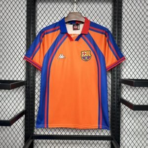 1998 Retro Barcelona Away Football Jersey 1:1 Thai Quality