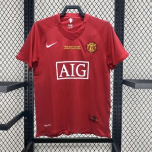 2007/2008 Retro Manchester United Champions League Football Jersey 1:1 Thai Quality