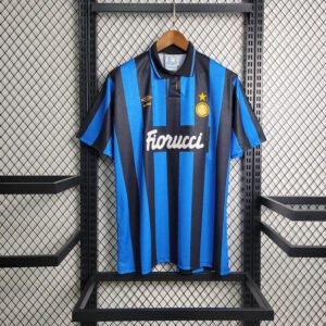 1992/1993 Retro Inter Milan Home Football Shirt 1:1 Thai Qualit