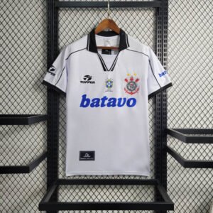 1999/2000 Retro Corinthians Home Football Shirt 1:1 Thai Quality