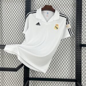 2000/2001 Real Madrid Home UCL Retro Football Shirt 1:1 Thai Quality