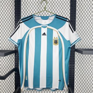 2006 Retro Argentina Home Football Shirt 1:1 Thai Quality